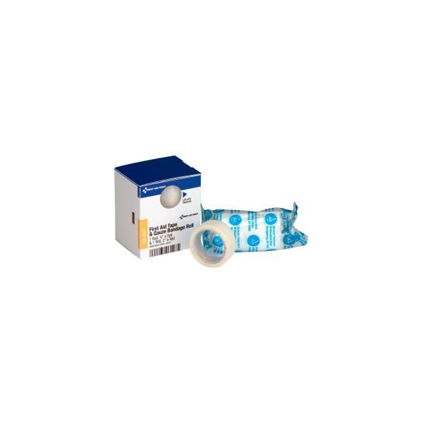 Acme United First Aid Only FAE-6003 First Aid Tape, 1/2"X 5 Yd & Conforming Gauze Bandage Roll, 2", 1/Box FAE-6003 - main
